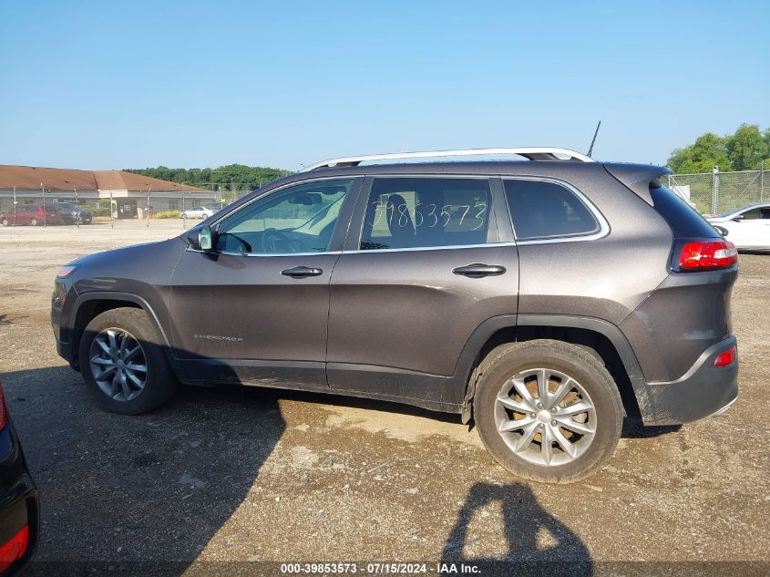 2018 Jeep Cherokee Limited 4X4 VIN: 1C4PJMDX2JD578959 Lot: 39853573