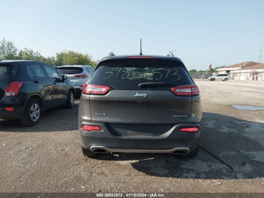 2018 Jeep Cherokee Limited 4X4 VIN: 1C4PJMDX2JD578959 Lot: 39853573