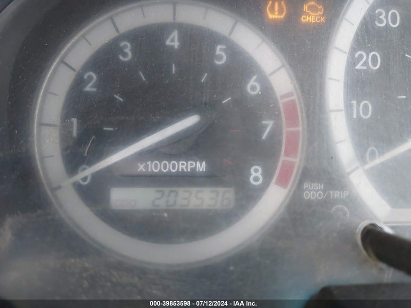 2007 Toyota Sienna Ce VIN: 5TDZK23C27S065832 Lot: 39853598