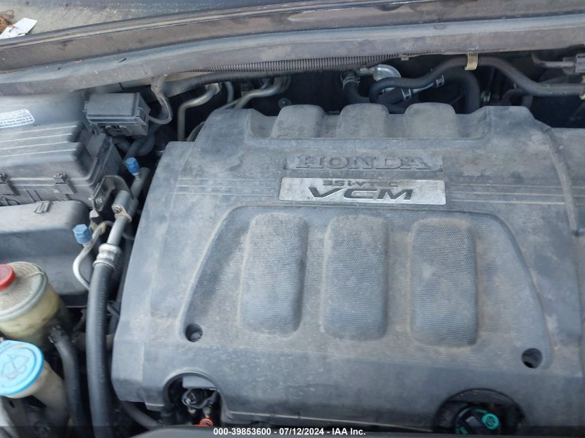 2010 Honda Odyssey Ex-L VIN: 5FNRL3H79AB071072 Lot: 39853600