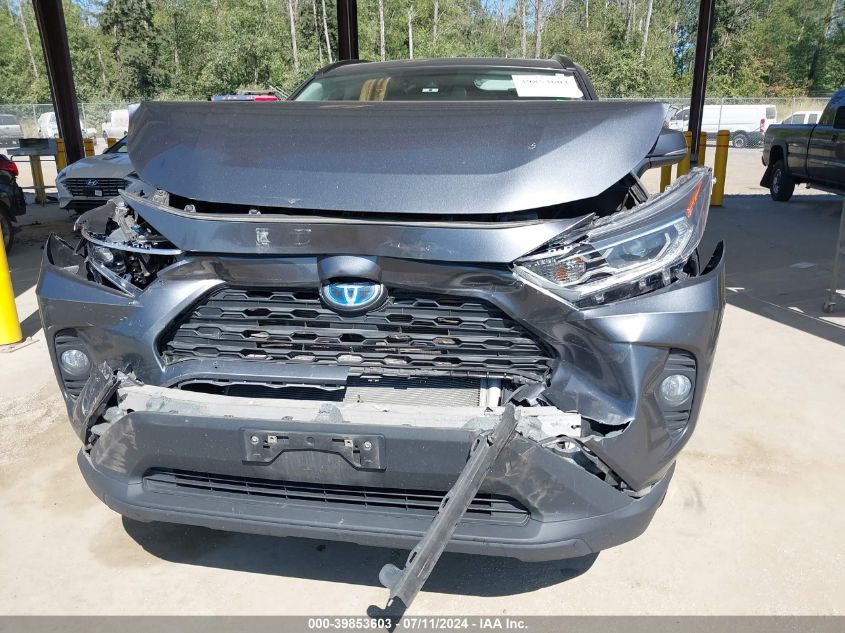 2021 Toyota Rav4 Hybrid Xle VIN: 4T3R6RFV6MU024866 Lot: 39853603