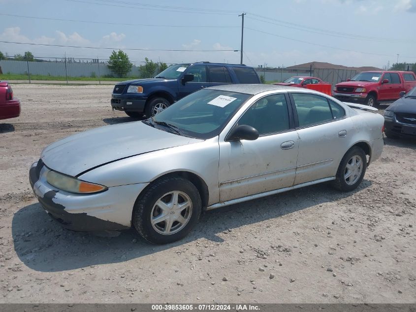 2004 Oldsmobile Alero Gl1 VIN: 1G3NL52F04C241346 Lot: 39853605