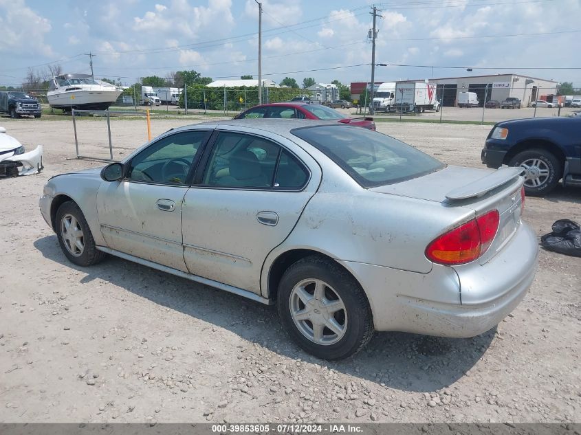 2004 Oldsmobile Alero Gl1 VIN: 1G3NL52F04C241346 Lot: 39853605