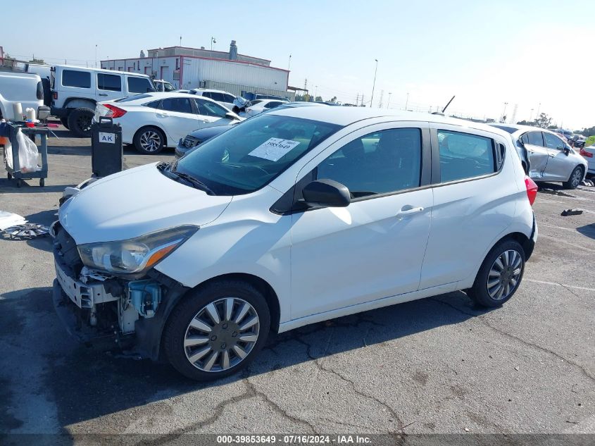 2016 Chevrolet Spark Ls Cvt VIN: KL8CB6SA4GC593962 Lot: 39853649