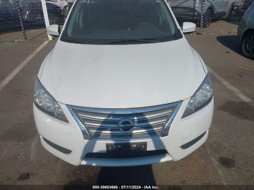 2014 Nissan Sentra Fe+ S/Fe+ Sv/S/Sl/Sr/Sv VIN: 3N1AB7AP0EY247750 Lot: 39853668