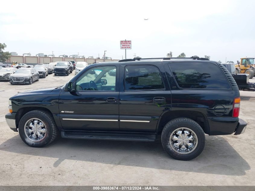 2002 Chevrolet Tahoe Lt VIN: 1GNEC13T02R306954 Lot: 39853674