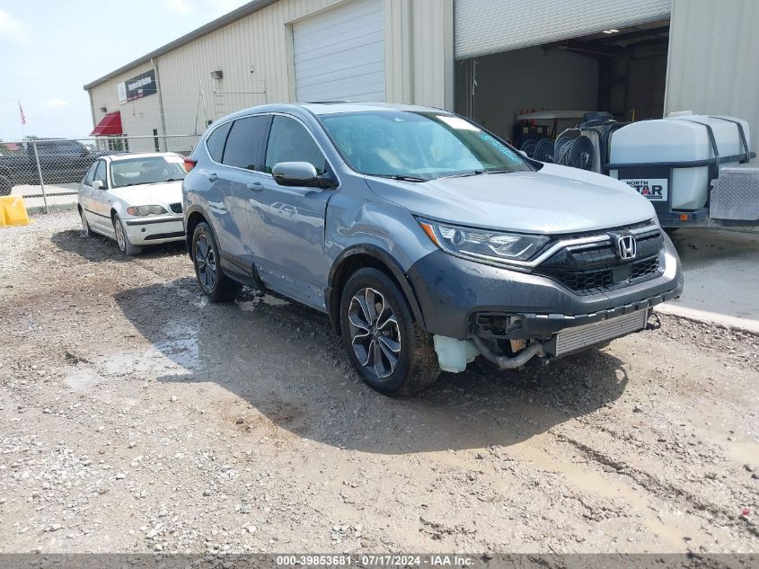 2022 Honda Cr-V 2Wd Ex VIN: 5J6RW1H57NA021323 Lot: 39853681