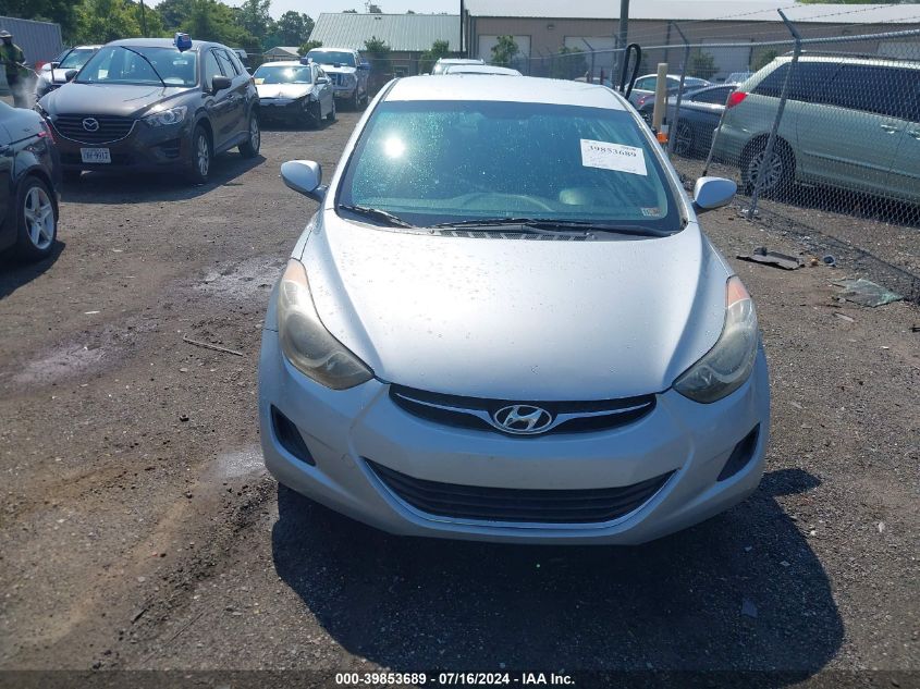 2013 Hyundai Elantra Gls VIN: 5NPDH4AE7DH269391 Lot: 39853689