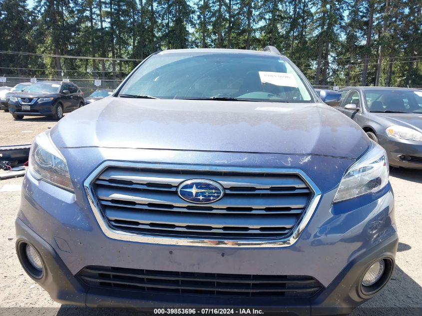 2015 Subaru Outback 2.5I Limited VIN: 4S4BSANC6F3308238 Lot: 39853696