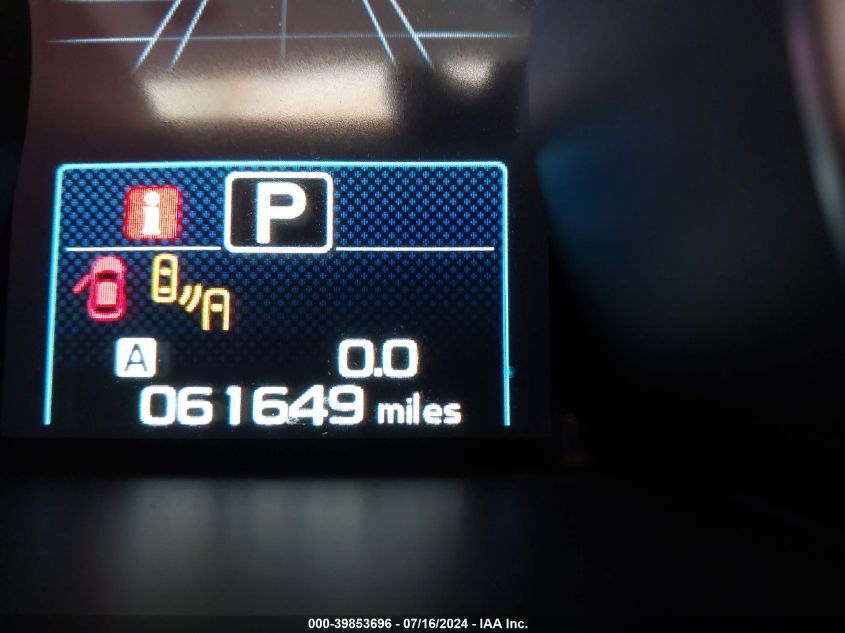 2015 Subaru Outback 2.5I Limited VIN: 4S4BSANC6F3308238 Lot: 39853696