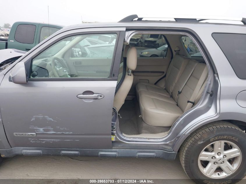 1FMCU49H78LD01887 2008 Ford Escape Hev