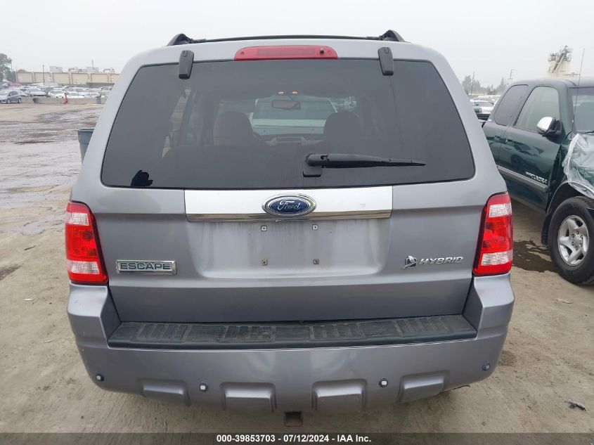 1FMCU49H78LD01887 2008 Ford Escape Hev