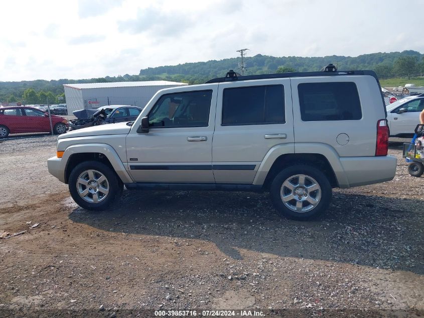 2007 Jeep Commander Sport VIN: 1J8HG48K87C696538 Lot: 39853716