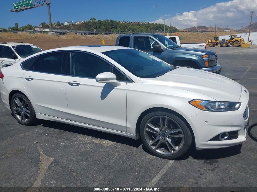 2016 Ford Fusion Titanium VIN: 3FA6P0K93GR105150 Lot: 39853718