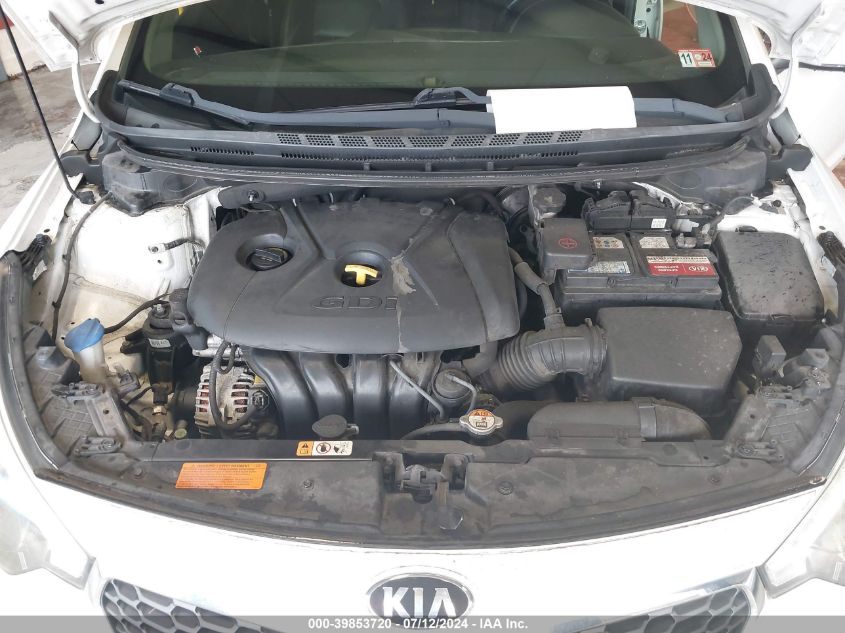 KNAFZ4A88E5207576 | 2014 KIA FORTE