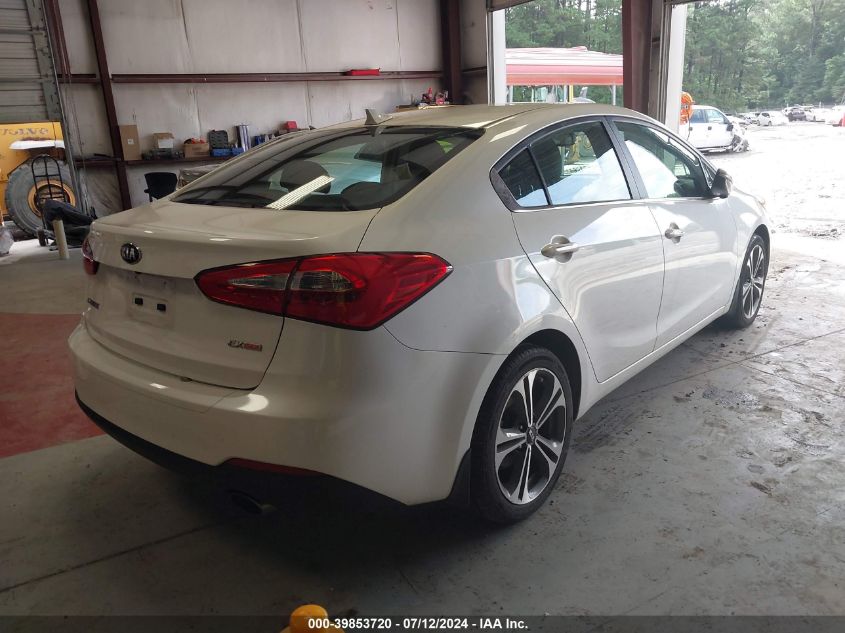 KNAFZ4A88E5207576 | 2014 KIA FORTE