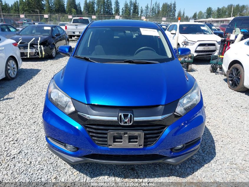 2018 Honda Hr-V Ex VIN: 3CZRU6H54JM700966 Lot: 39853726