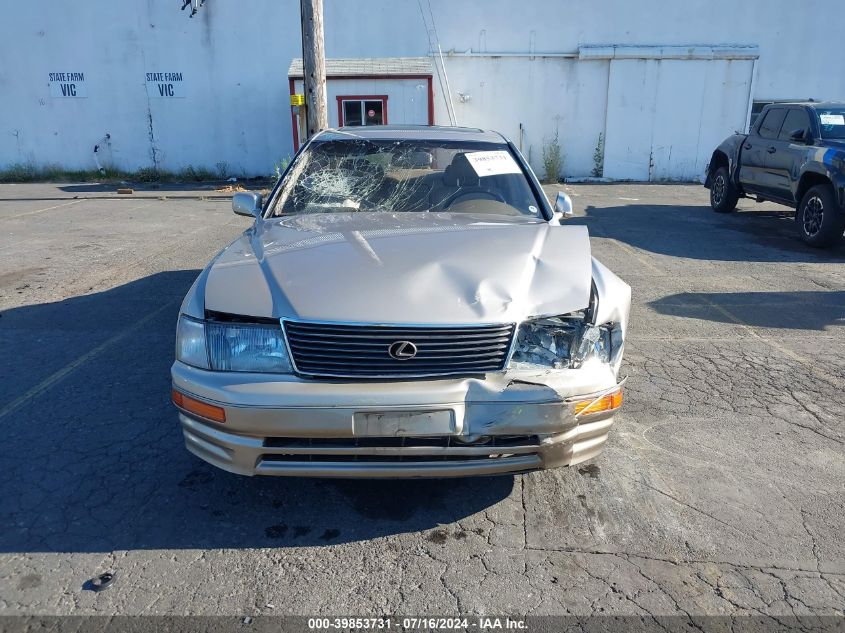 1996 Lexus Ls 400 VIN: JT8BH22F7T0062514 Lot: 39853731