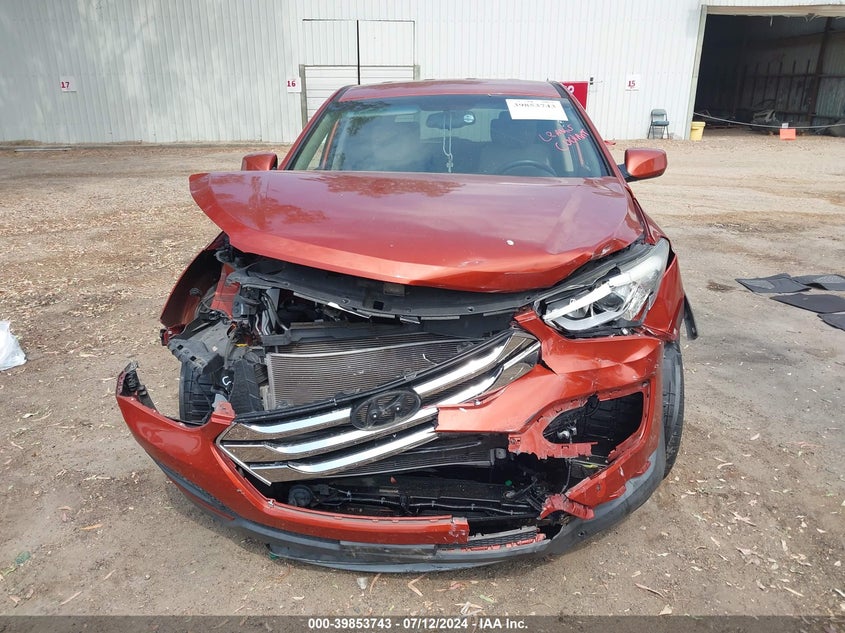 2014 Hyundai Santa Fe Sport VIN: 5XYZT3LB4EG218974 Lot: 39853743