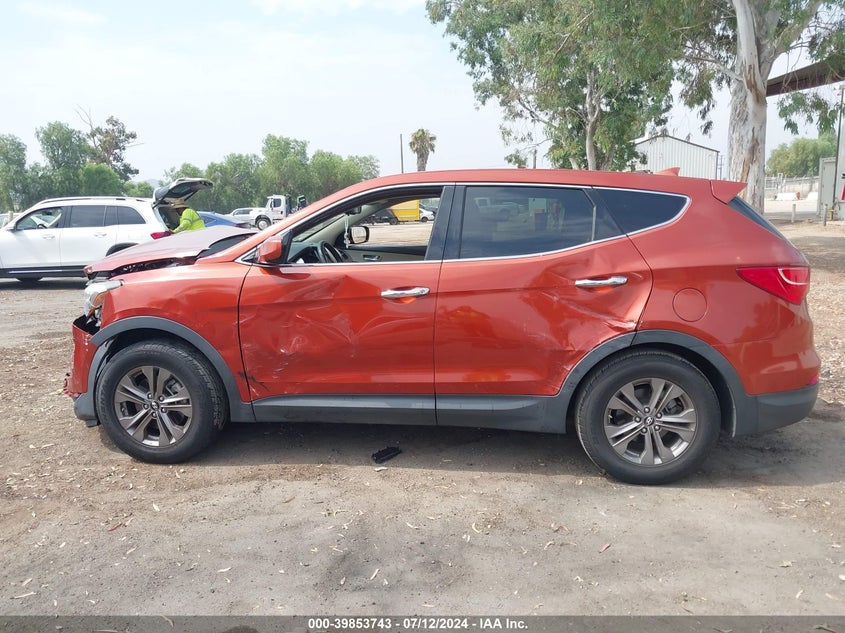 2014 Hyundai Santa Fe Sport VIN: 5XYZT3LB4EG218974 Lot: 39853743