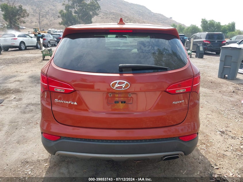 2014 Hyundai Santa Fe Sport VIN: 5XYZT3LB4EG218974 Lot: 39853743