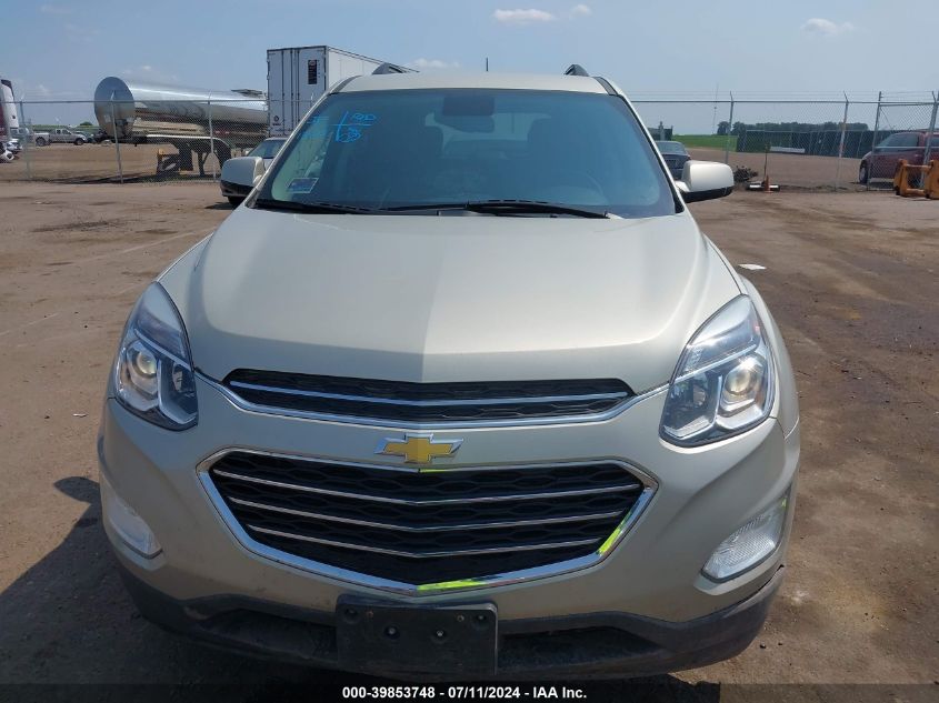 2016 Chevrolet Equinox Lt VIN: 2GNALCEK4G1113110 Lot: 39853748