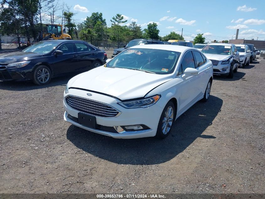 2017 FORD FUSION SE - 3FA6P0HD7HR114317