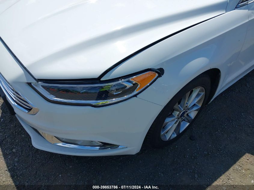 2017 FORD FUSION SE - 3FA6P0HD7HR114317