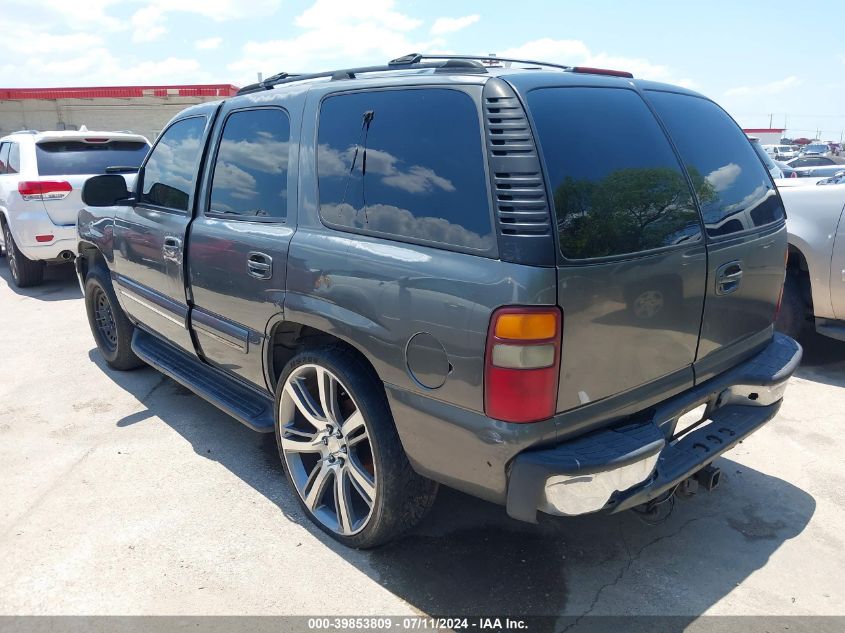 2001 Chevrolet Tahoe Lt VIN: 1GNEC13T71J101354 Lot: 40466213