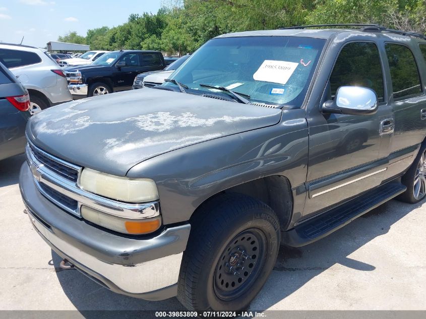 1GNEC13T71J101354 2001 Chevrolet Tahoe Lt