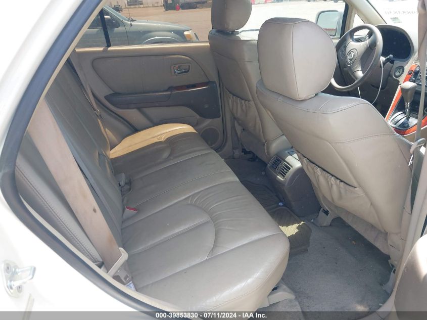 2002 Lexus Rx 300 VIN: JTJGF10U920135550 Lot: 39853830