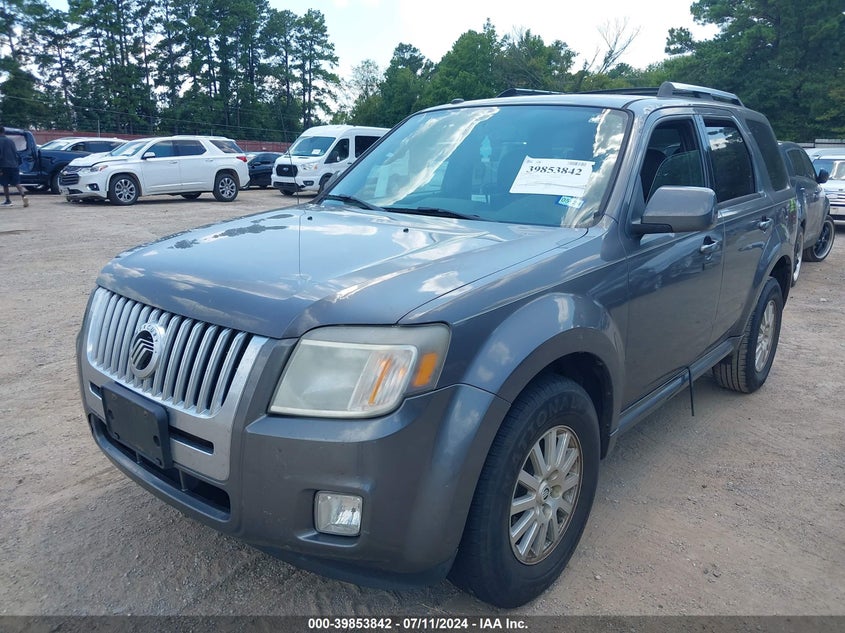 2011 Mercury Mariner Premier VIN: 4M2CN8HG2BKJ07518 Lot: 39853842