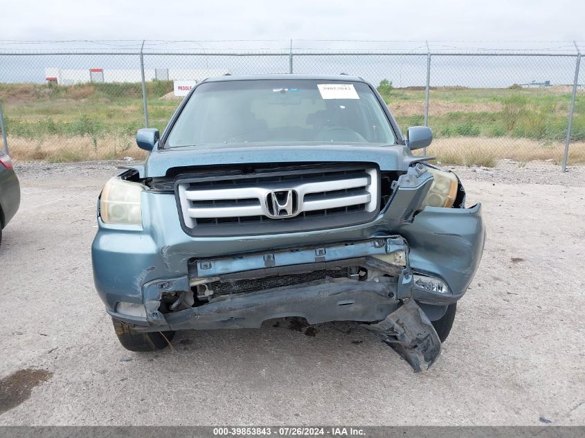 2007 Honda Pilot Ex-L VIN: 5FNYF28517B001022 Lot: 39853843