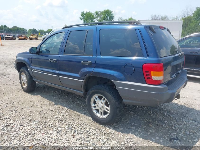 2002 Jeep Grand Cherokee Laredo VIN: 1J4GW48S92C213356 Lot: 39853849