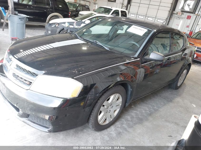 2014 DODGE AVENGER SE - 1C3CDZAB8EN216084