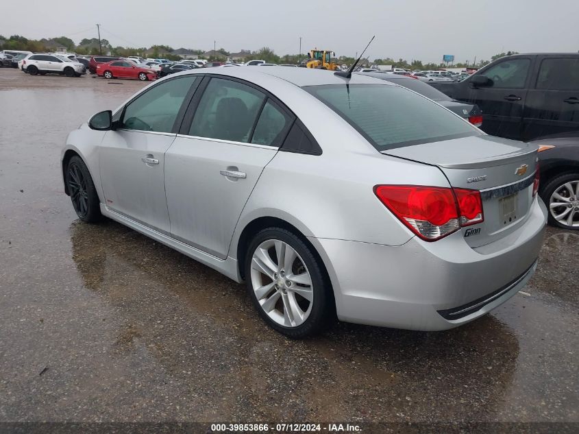 2014 Chevrolet Cruze Ltz VIN: 1G1PG5SB4E7400785 Lot: 39853866