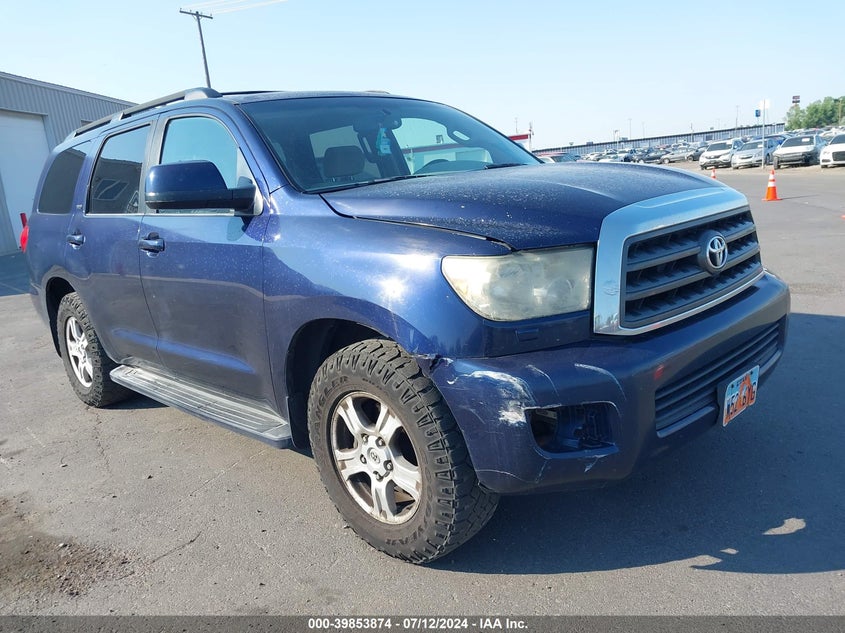 2008 Toyota Sequoia Sr5 5.7L V8 VIN: 5TDBY64A58S011169 Lot: 39853874