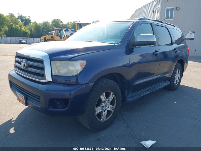 2008 Toyota Sequoia Sr5 5.7L V8 VIN: 5TDBY64A58S011169 Lot: 39853874