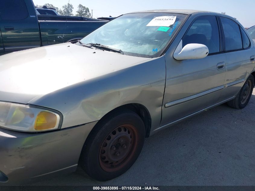 2002 Nissan Sentra Gxe VIN: 3N1CB51D02L619387 Lot: 39853895