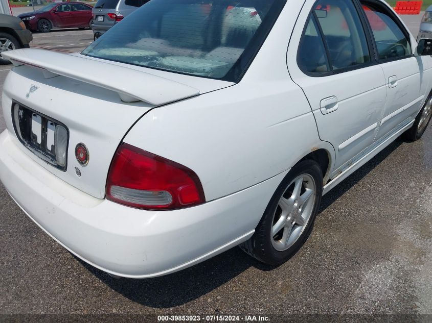 2001 Nissan Sentra Se VIN: 3N1BB51D71L128969 Lot: 39853923