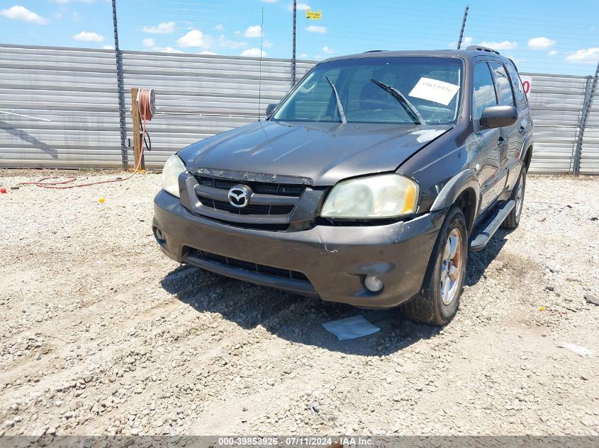 2006 Mazda Tribute S VIN: 4F2YZ06136KM17327 Lot: 39853926
