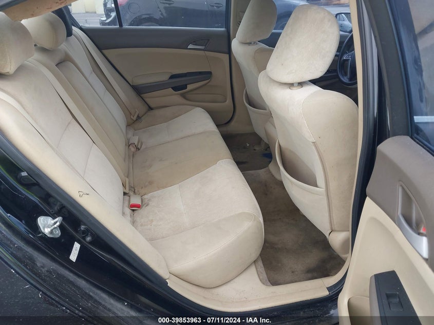 2010 Honda Accord 2.4 Lx VIN: 1HGCP2F32AA047842 Lot: 39853963