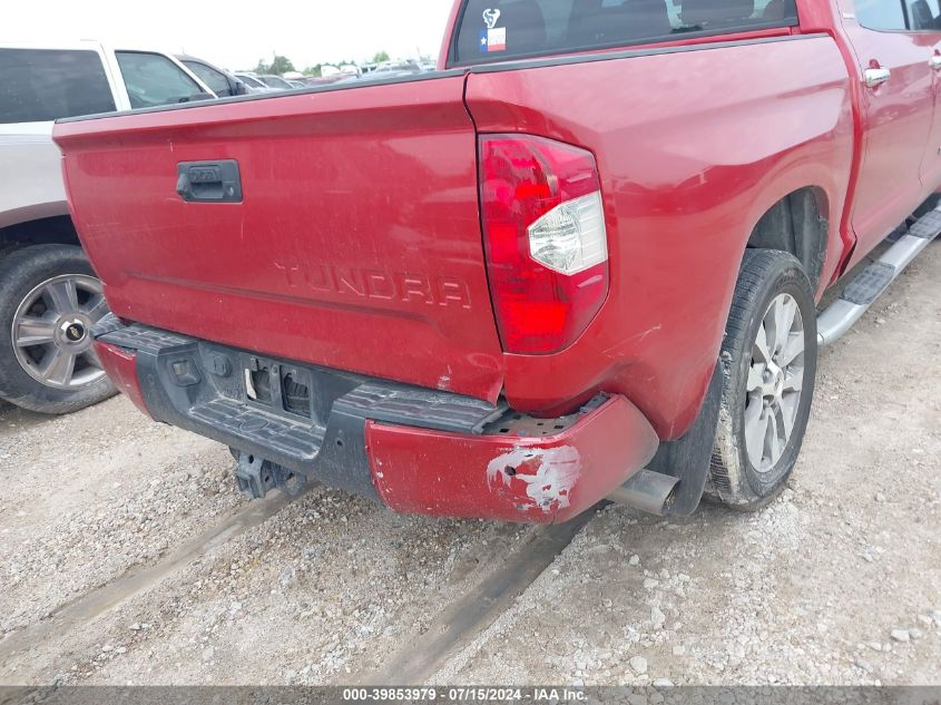 2016 Toyota Tundra Limited 5.7L V8 VIN: 5TFFW5F16GX207421 Lot: 39853979