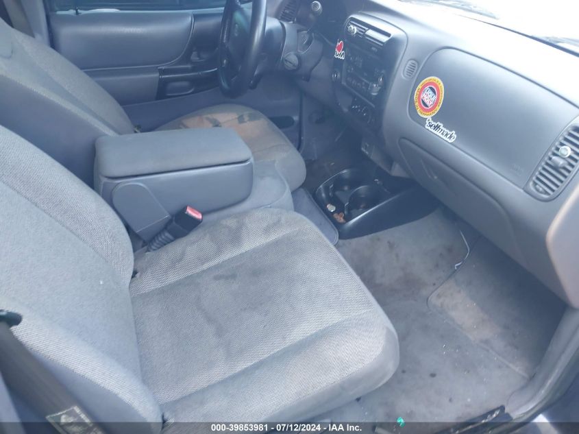 2001 Ford Ranger Xl/Xlt VIN: 1FTYR10C51TA31396 Lot: 39853981