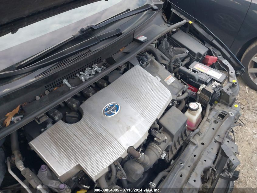 2019 Toyota Prius Le VIN: JTDKARFU9K3100040 Lot: 39854005