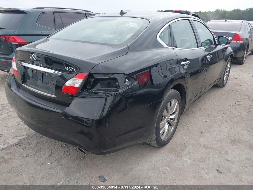 2012 Infiniti M37X X VIN: JN1BY1AR4CM392095 Lot: 39854014