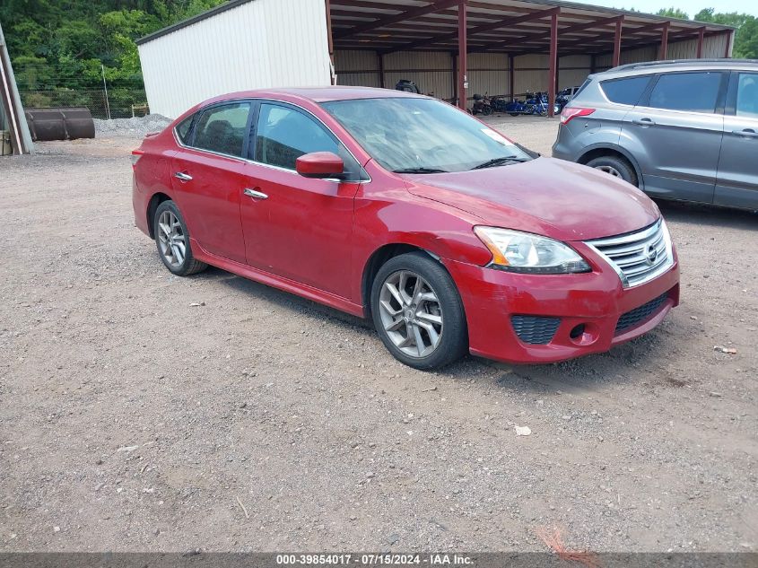 2013 Nissan Sentra Sr VIN: 3N1AB7AP8DL764306 Lot: 39854017