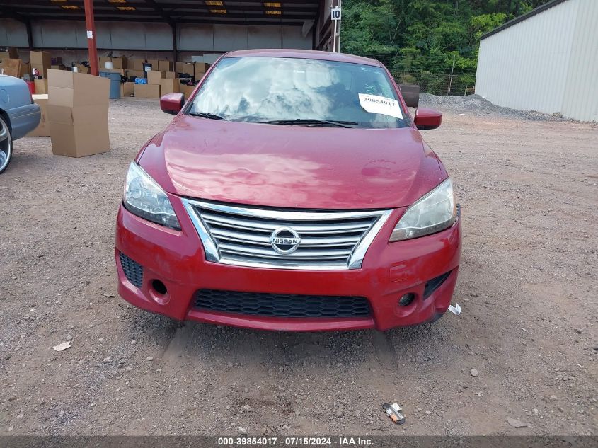 2013 Nissan Sentra Sr VIN: 3N1AB7AP8DL764306 Lot: 39854017