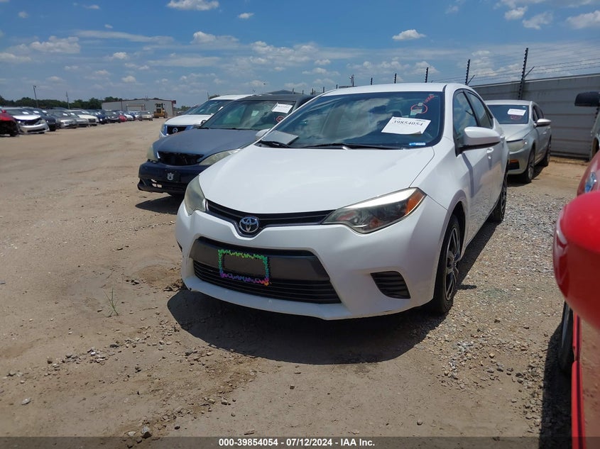 2015 TOYOTA COROLLA LE - 5YFBURHE3FP209099
