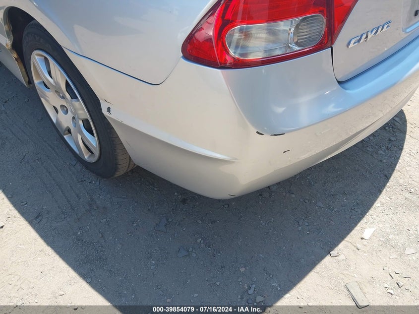 2009 Honda Civic Lx VIN: 2HGFA16509H324219 Lot: 39854079